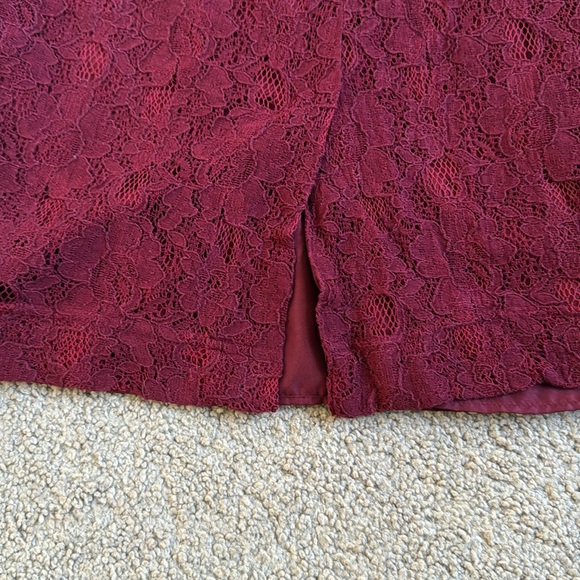 Banana Republic Women's Maxi Dress Size 4 Red - Picture 9 of 10